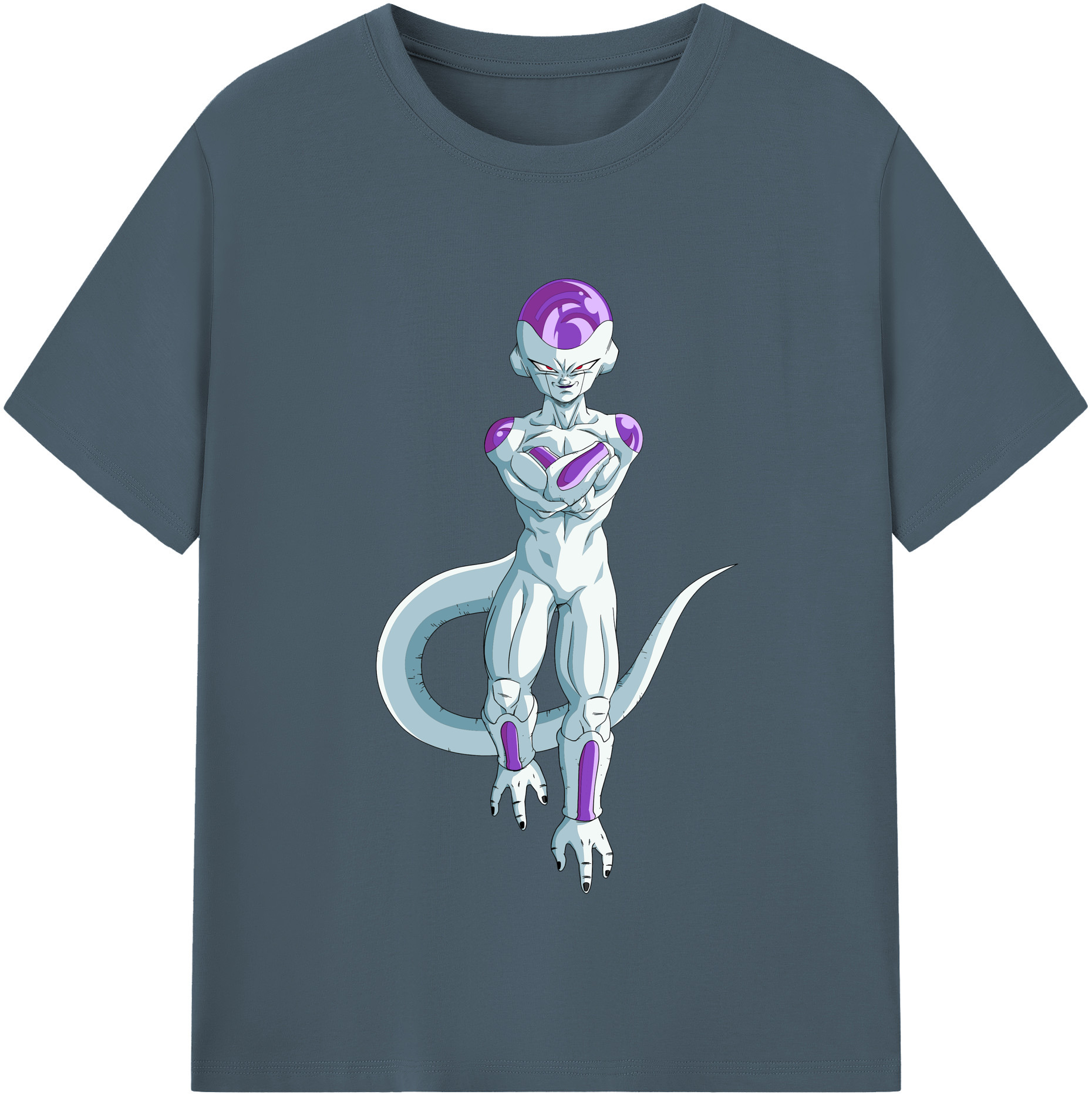 （画像用） ドラゴンボール フリーザ DRAGON BALL Frieza 綿100％半袖Tシャツ（フロントプリント）